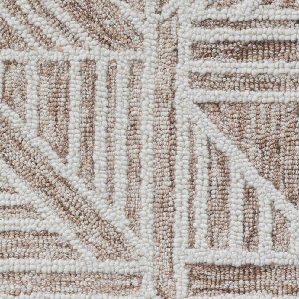 Malia Enigma Area Rug, Beige, 3'x5'