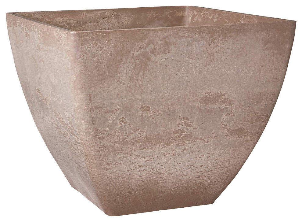 Simplicity Square Pot, Taupe, Large
