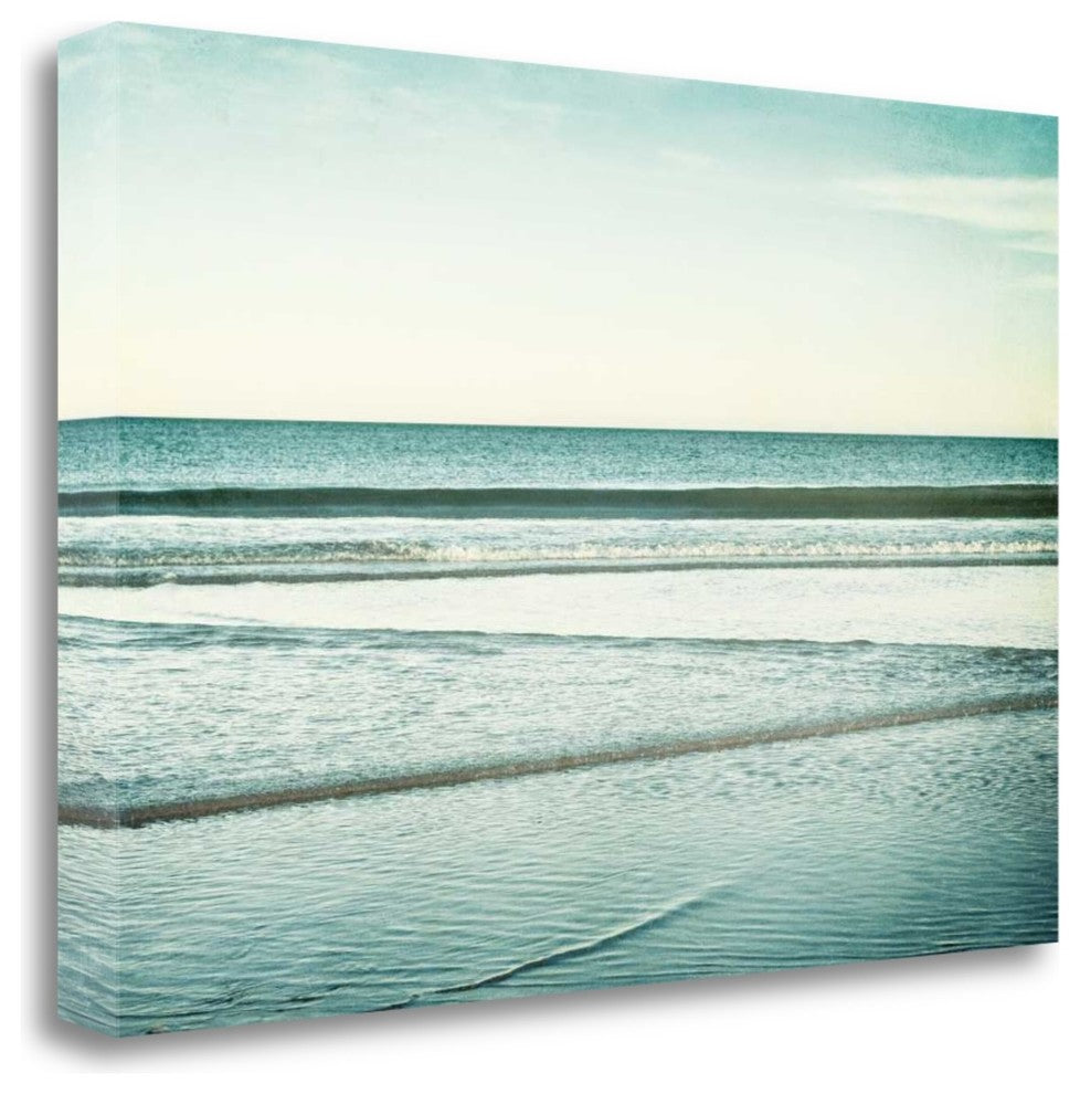 "Low Tide" By Carolyn Cochrane,Ready to Hang Giclee Print on Gallery Wrap Canvas