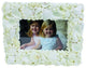 White Sea Shell Mosaic Photo Frame, Picture 5"x7" Coastal