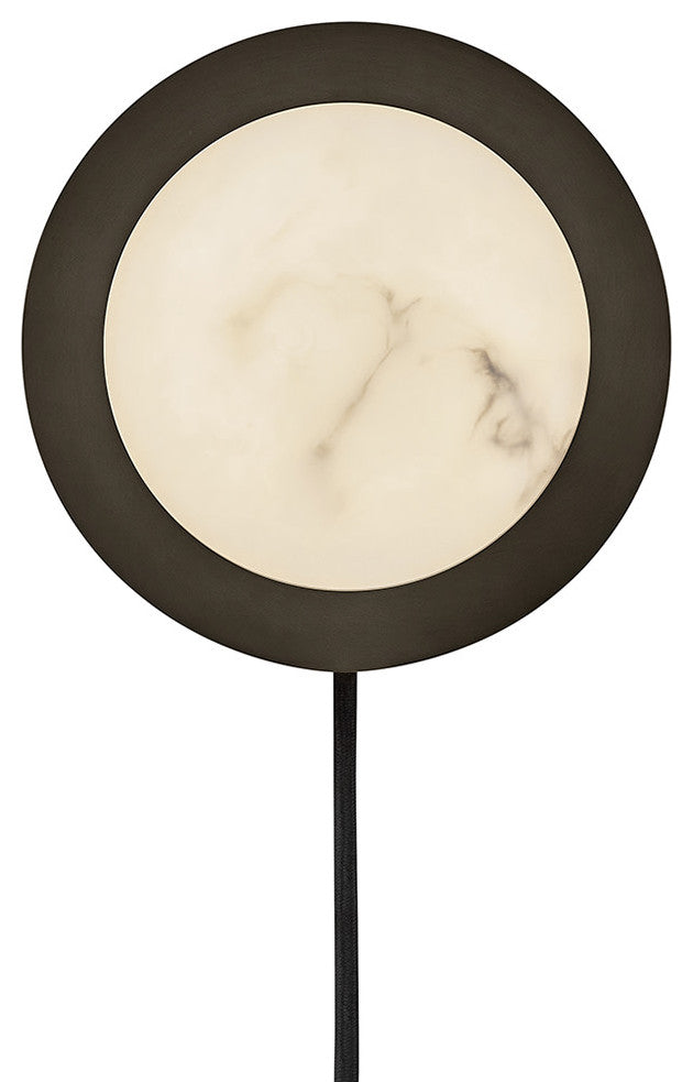 Fredrick Ramond Cava Small Sconce, Black Oxide