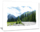 "Happy Summer Pastures in Mountains" Landscape Wall Art, 20"x12"