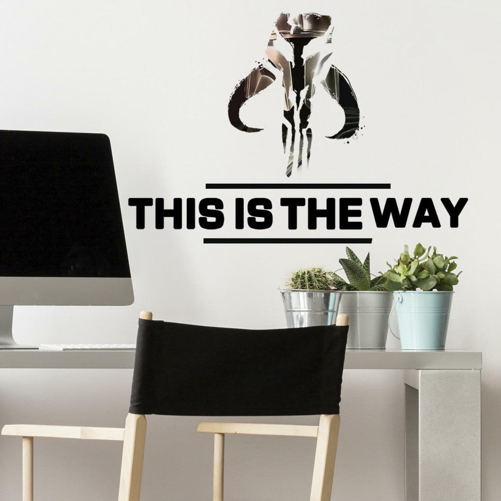 This Is The Way Peel And Stick Wall Decals