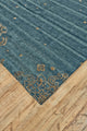 Weave & Wander Timeo Rug, Teal, 5'6"x8'6"