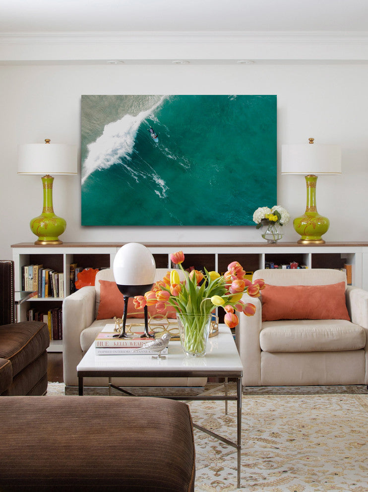 "Big Wave" Print on Canvas by Karolis Janulis