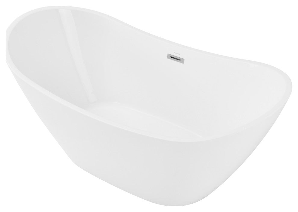 Ivy Freestanding Double Slipper Bathtub