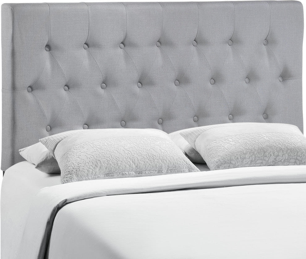 Clique King Headboard, Sky Gray