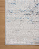 Loloi Townes Ivory / Sky 18" x 18" Sample Rug