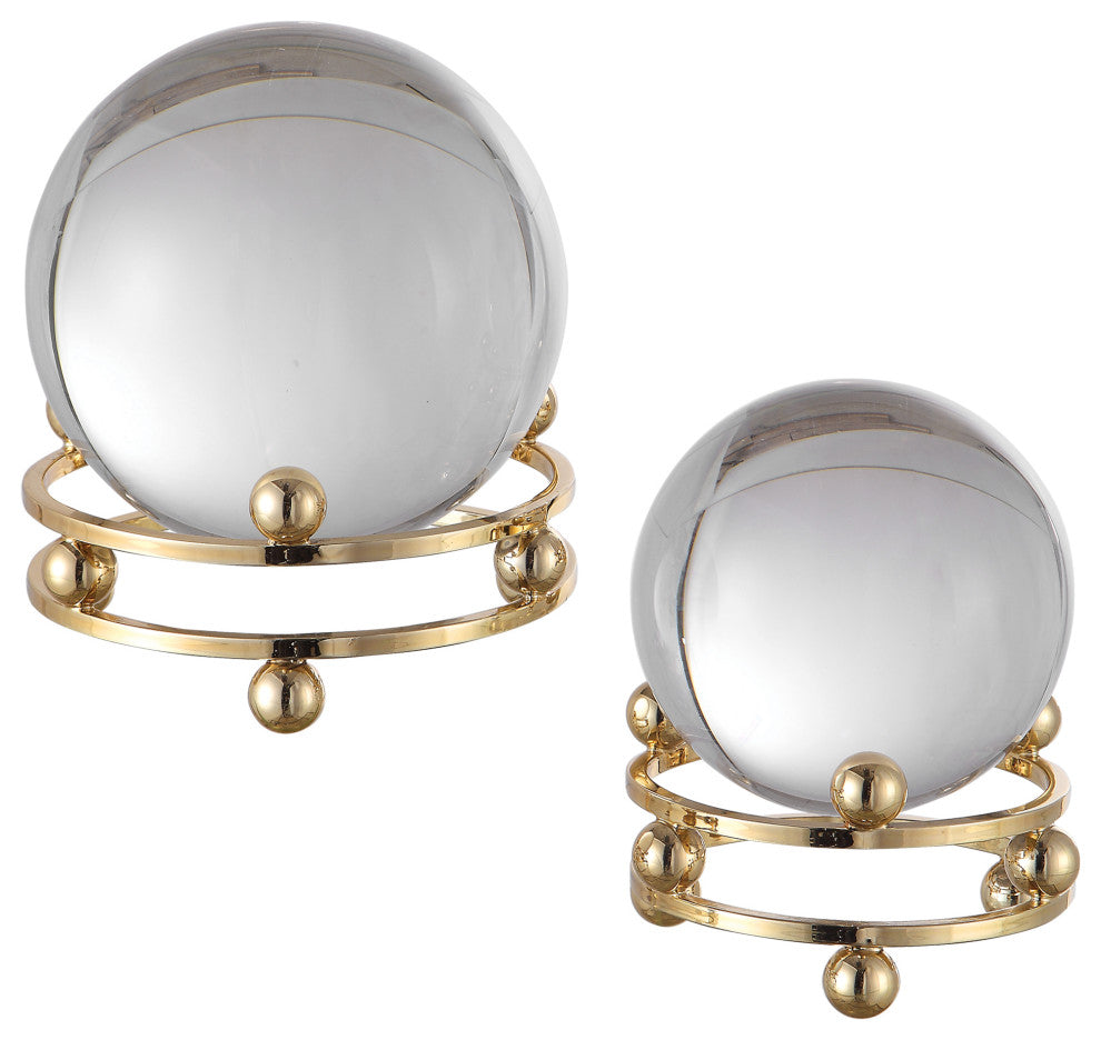 Uttermost Alega Spheres, 2-Piece Set