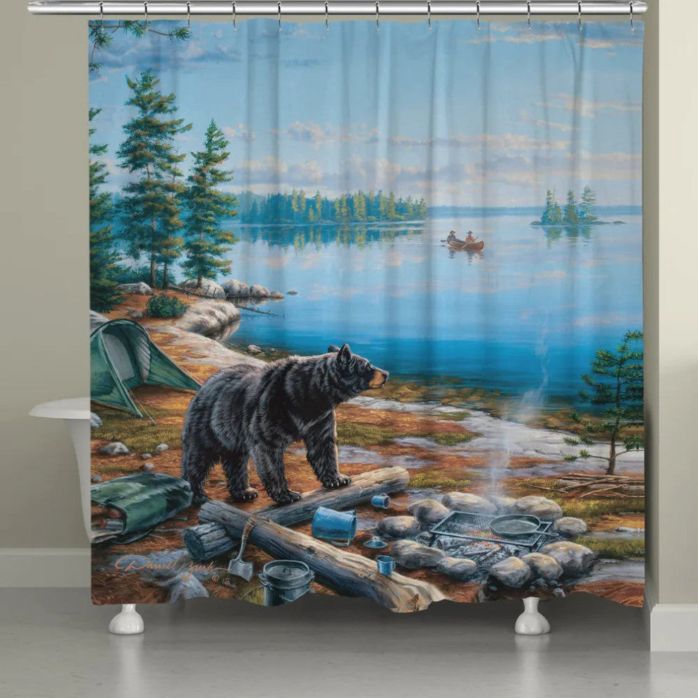 Laural Home Bear Lake Shower Curtain
