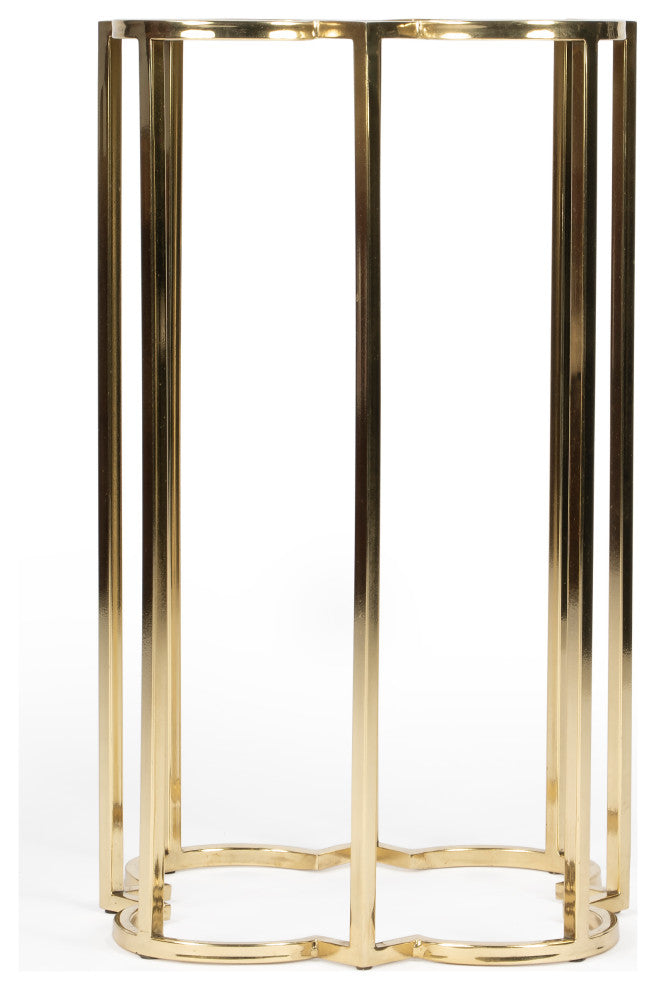 Butler Auroria Black Glass Accent Table