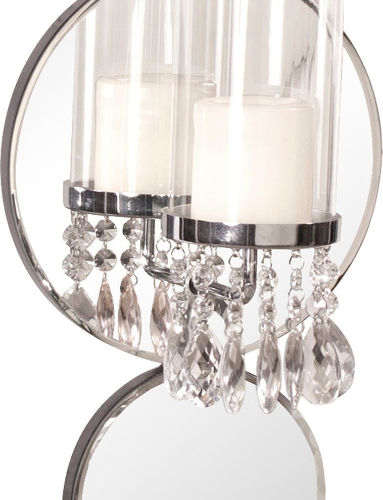 Howard Elliott Mirrored Wall Sconce