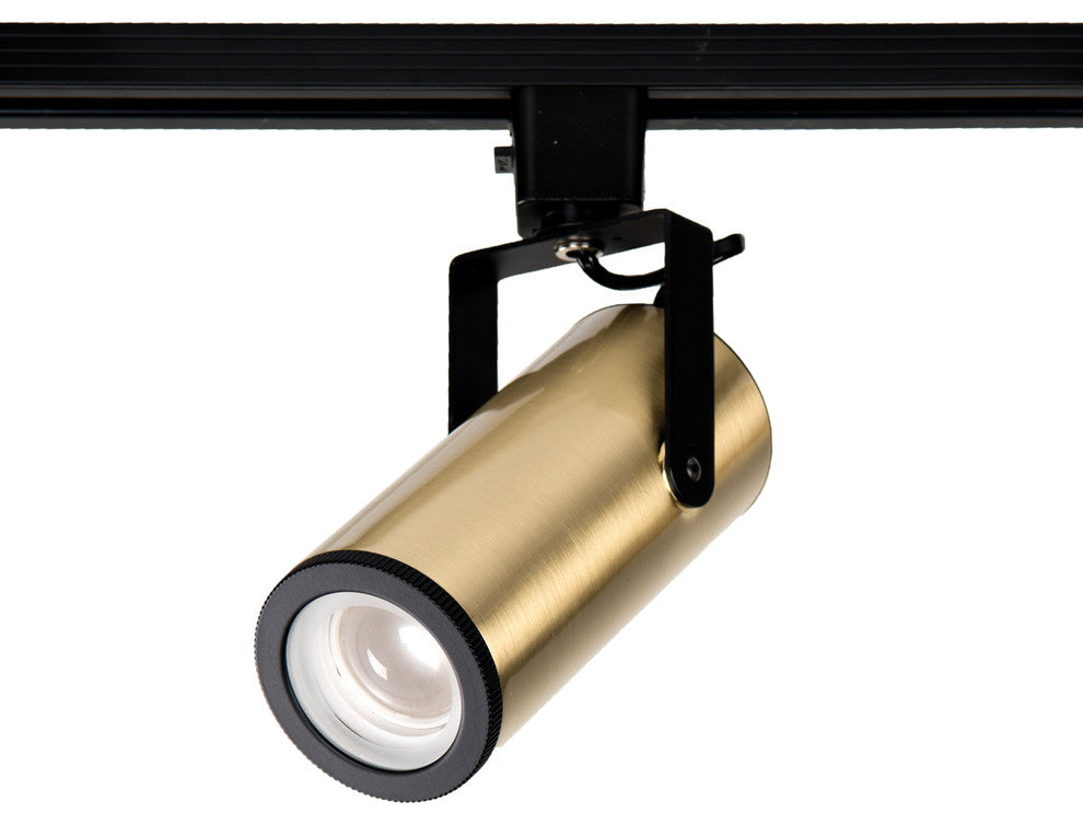 LED2020 Silo X20 Beamshift Track Head 3500K, Brushed Brass for L Track