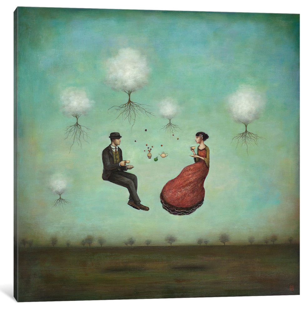 "Gravitea For Two Gallery" by Duy Huynh, 12x12x1.5"