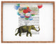 Deny Designs Coco De Paris Flying Elephant Rectangular Tray