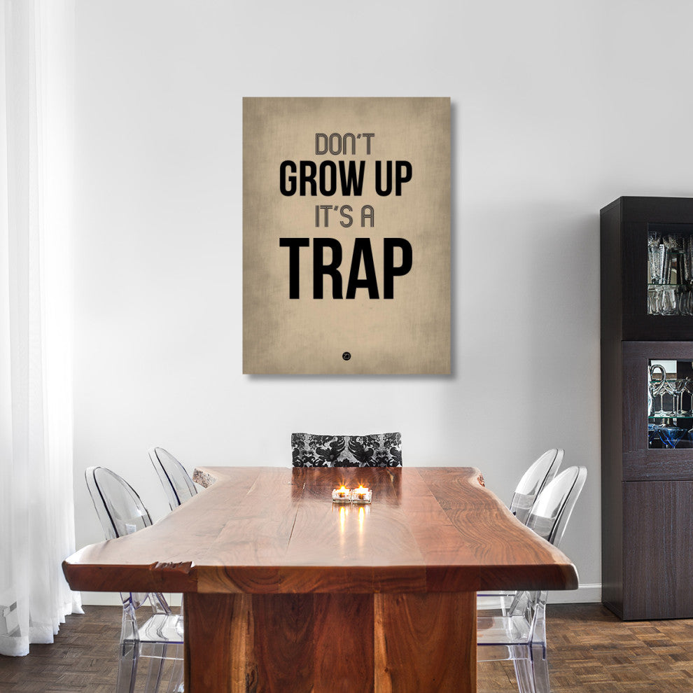 "Don't Grow Up It's a Trap 2" Fine Art Print