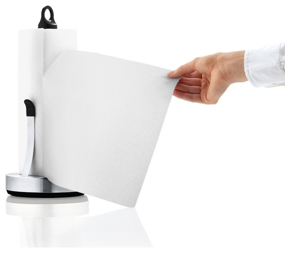 Loop Paper Towel Holder Brushed Stainless