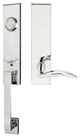 Air-Stream Lever, Tubular Dummy Handleset, Right Hand, Polished Stainless Steel
