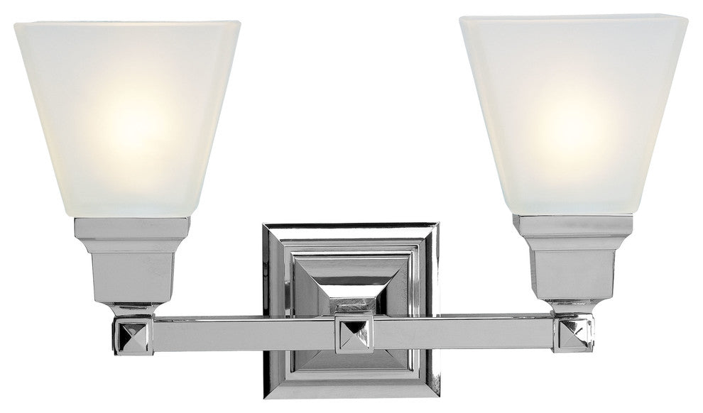 Mission Bath Light, Chrome