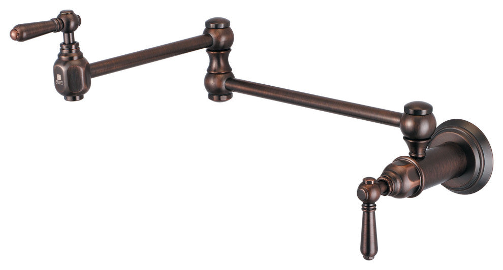 Americana Wall Mount Pot Filler, Oil Rubbed Bronze