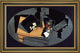Juan Gris Playing Cards and Siphon - 18" x 27" Framed Premium Canvas Print
