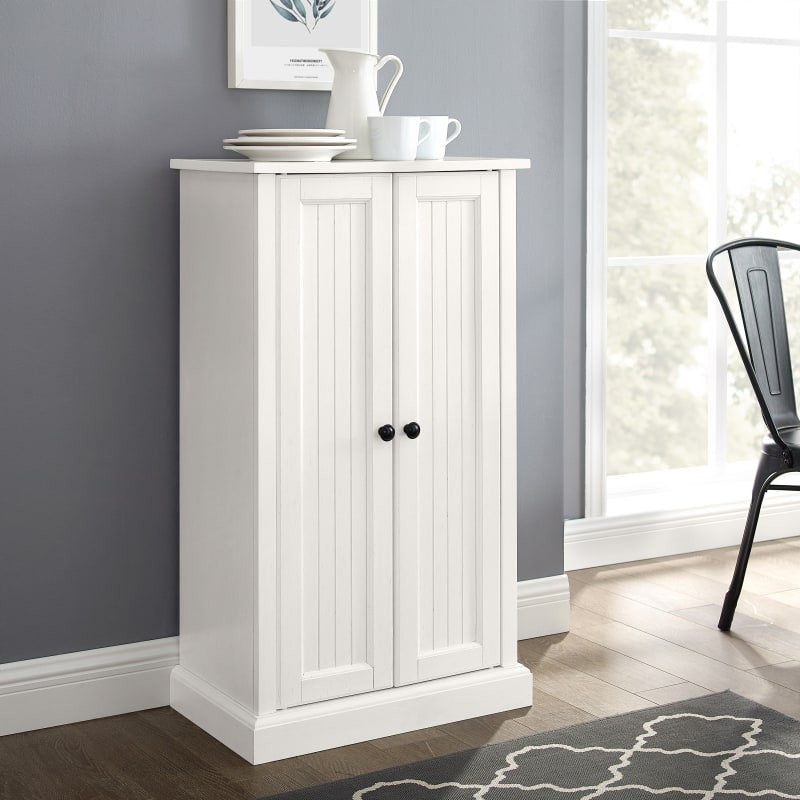 Seaside Accent Cabinet, White