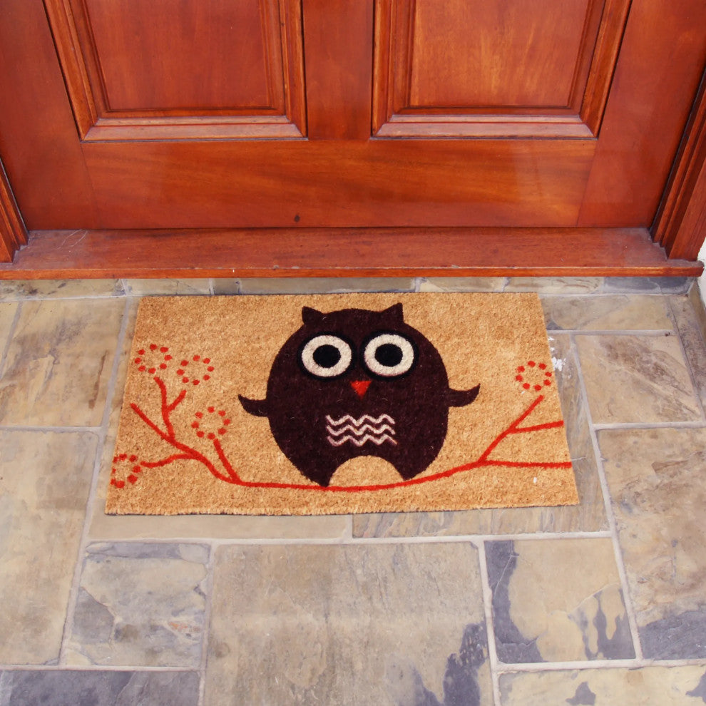 Rubber-Cal Loving "Owl Door Mat" Kit 18 x 30" 2 Doormats