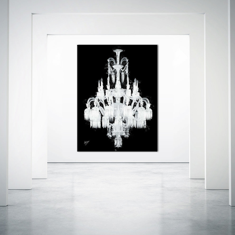 "Chandelier" Fine Art Canvas Print, 54"x72"