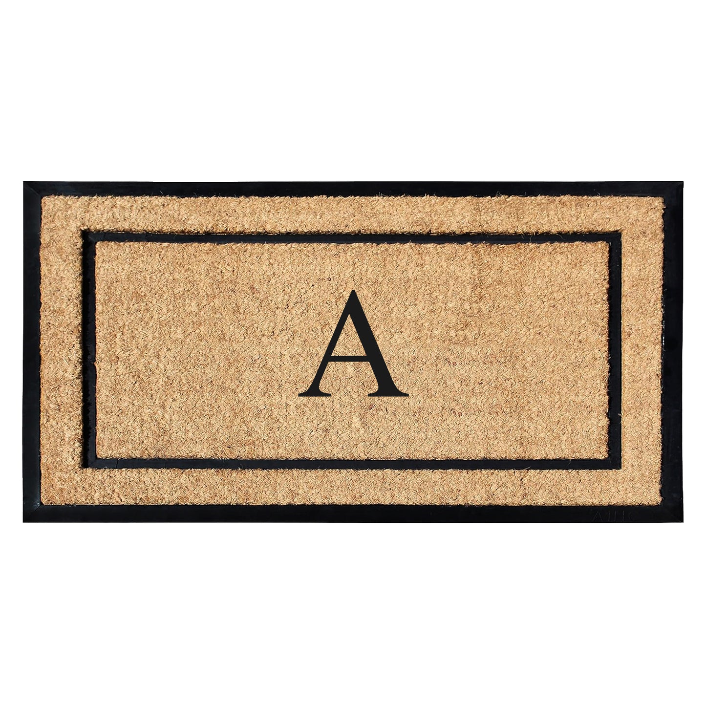 A1HC Monogrammed Door Mats, 24"� x 48"�, Durable Large Welcome Heavy Duty, A