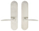 Toronto Lever, Full Dummy Tubular Pair, Right Hand, Satin Stainless Steel