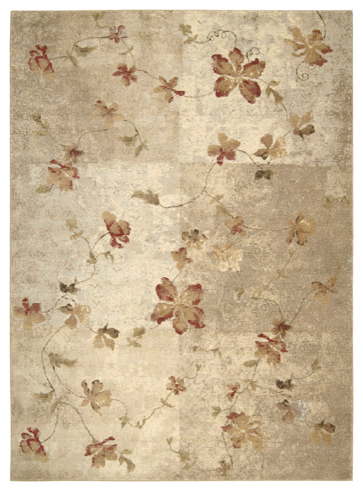 Nourison Somerset 9'6" x 13' Multicolor Farmhouse Indoor Area Rug