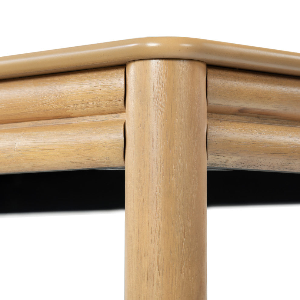 Safavieh Couture Harriette 60" Rectangle Dining Table, Natural