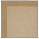 Zoe-Cane Wicker Machine Tufted Rectangle Rug, Light Gold, 2'6"x12' Runner