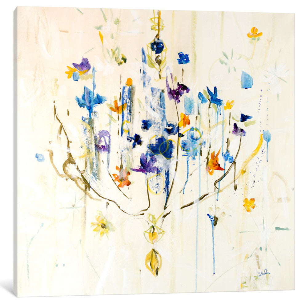 "Natural Chandelier I" by Julian Spencer, 12x12x1.5