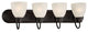 Torino 4-Light Bath Bar, Oil Rubbed Bronze