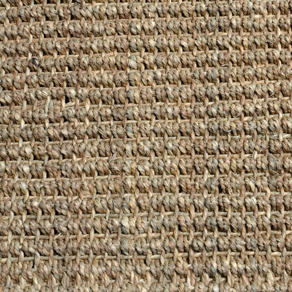 Shore Handwoven Seagrass Rug, Natural by Kosas Home, 9'x12'