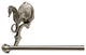Sea Horse Towel Bar 24'', Satin