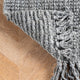 Nuloom Hand Woven Maui Chunky Loop Rug, Grey 5'x7'6"