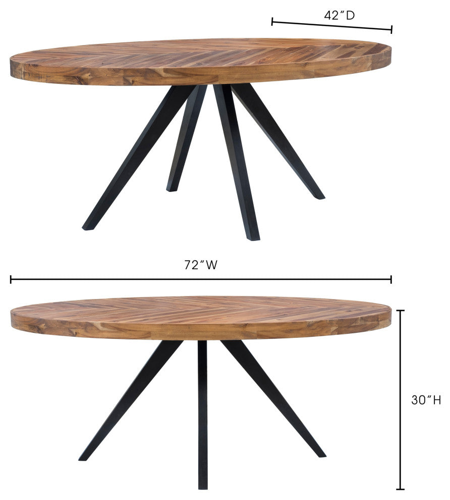 Parq Oval Dining Table