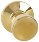 Galway Dummy Knob, Bright Brass