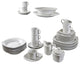 Entertaining Sets 45-Piece Square Dinnerware Set