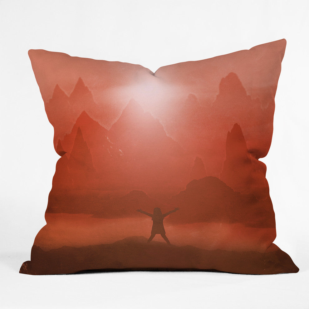 Deny Designs Viviana Gonzalez Naturaleza Y Luz II Outdoor Throw Pillow