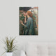 "The Soul of the Rose, 1908" Canvas Art, 16"x24"x1.25"