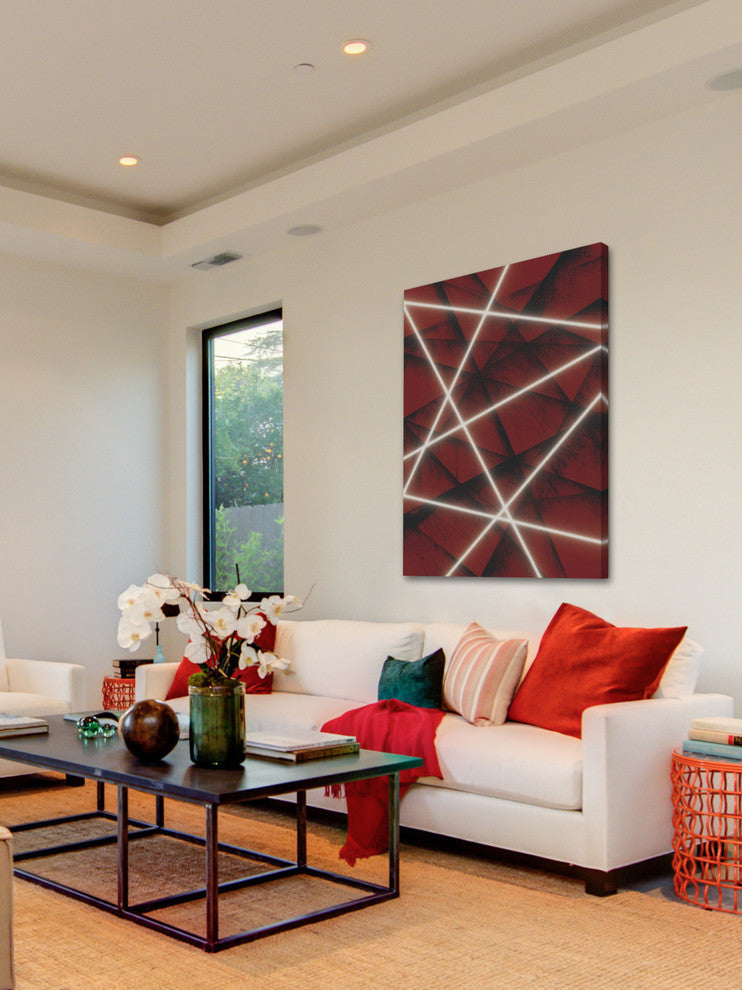 Marmont Hill, "New Halen" by Bryon White Painting Print on Wrapped Canvas, 24x36