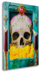 "Calavera" By Robert Valadez, Giclee Print on Gallery Wrap Canvas, Ready to Hang