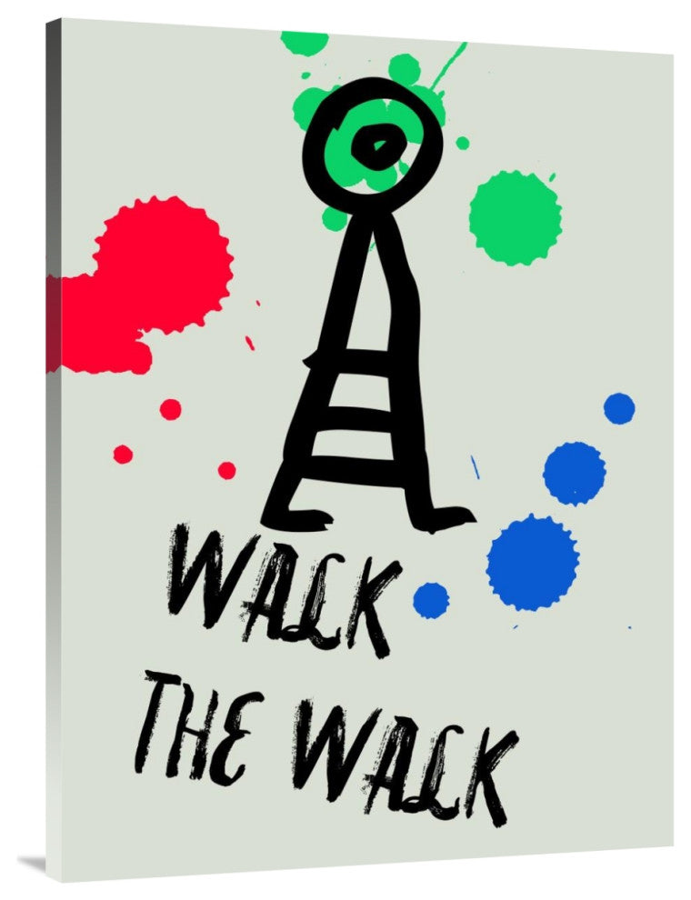 "Walk The Walk Poster 1" Fine Art Print