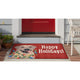 Frontporch Happy Holidays Indoor/Outdoor Rug Red 2'6x4'