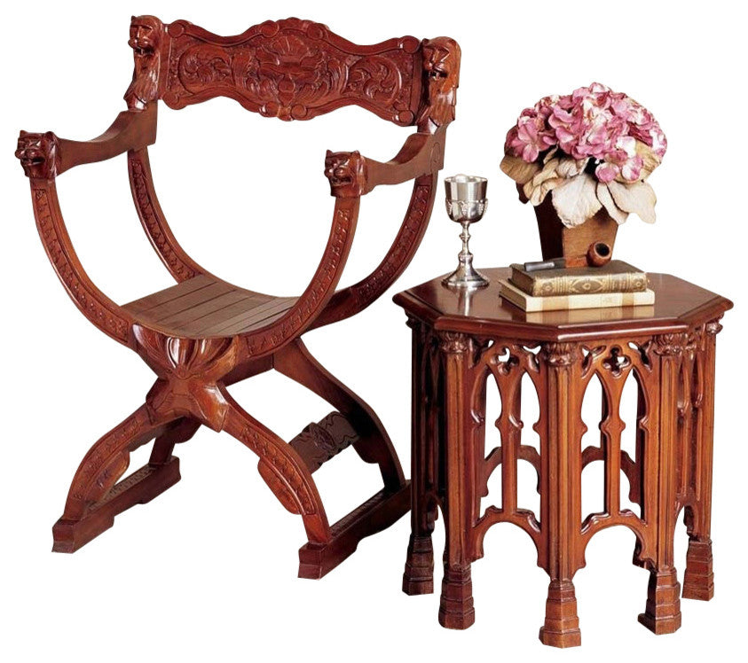 Medieval Cross Frame Chair