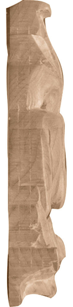4 1/2"W x 4 1/2"H x 1/2"D Small Monique Corner, Lindenwood