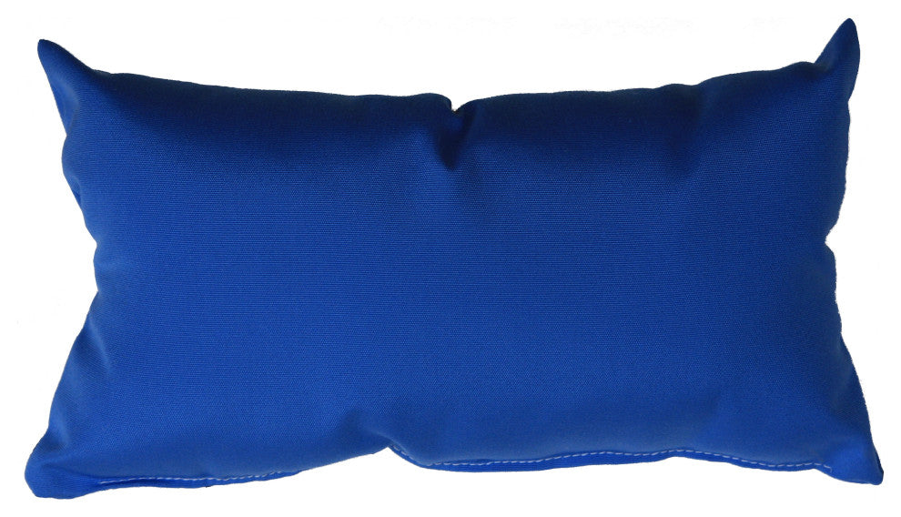 Adirondack Head Pillow, Light Blue